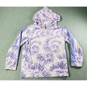 Saint Eve Kids tie-dyed lightweight hooded sweatshirt GIRLS size S (7-8)